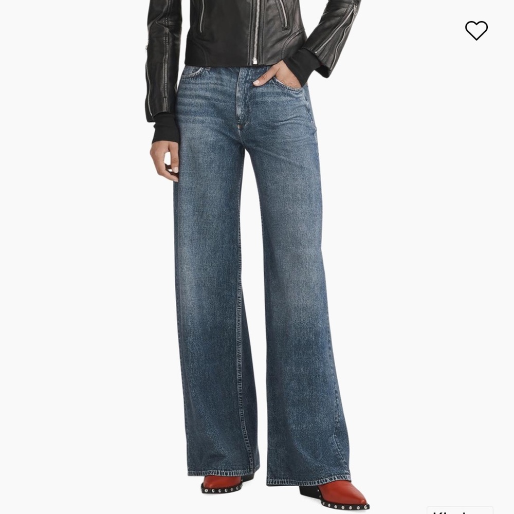 Rag & Bone Miramar Sofie Wide-Leg Jeans